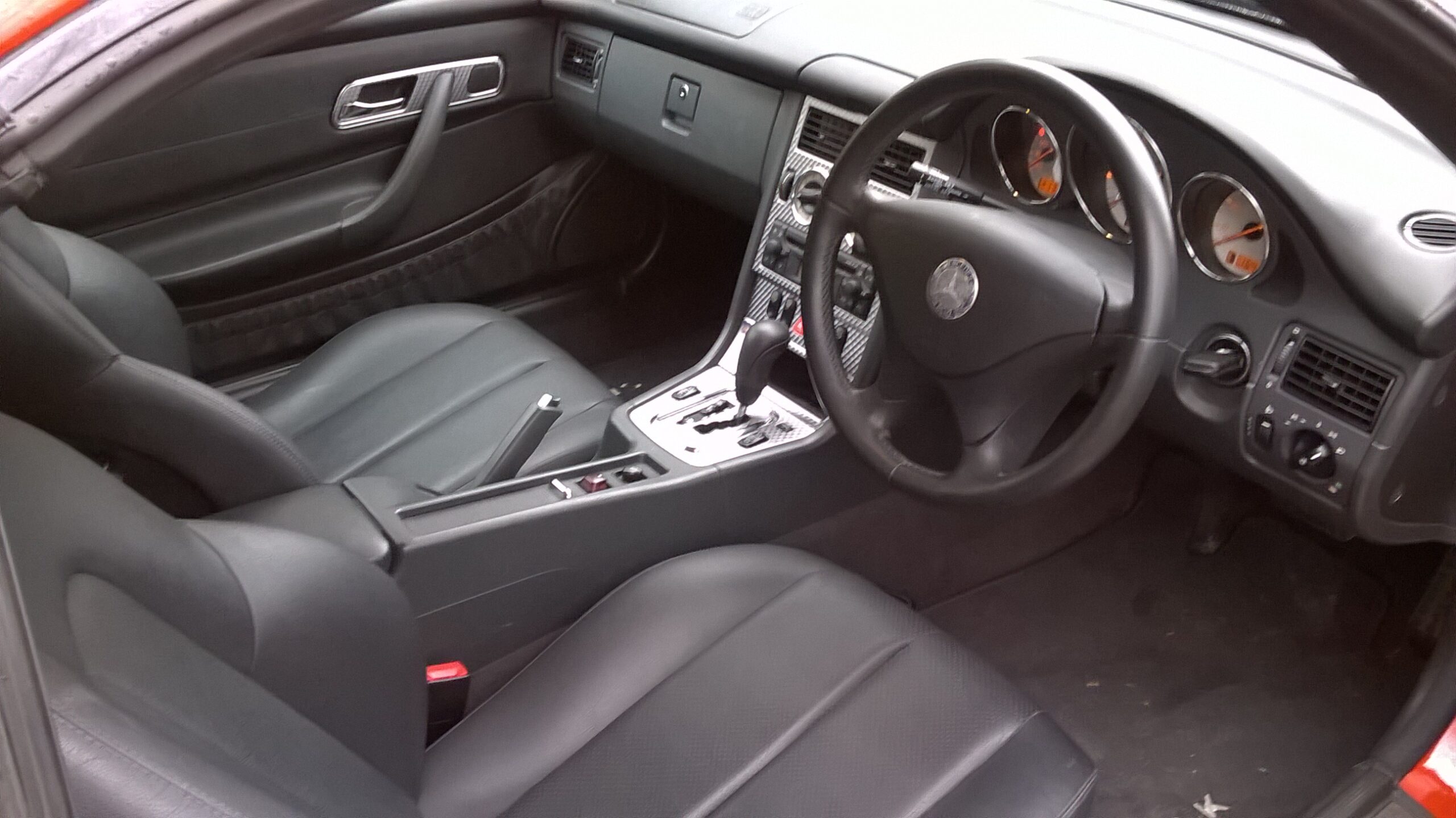 Rentaclassic Christchurch Mercedes SLK230 Full Interior